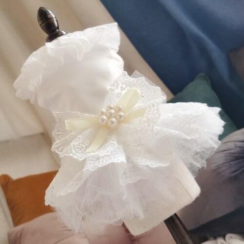 Pet Supplies Wholesale Dog Wedding Dress Pet Skirt Clothing Clothing