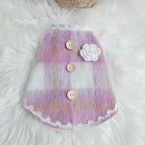 Cute Dog Vest Coat Spring Autumn Dog Clothes Cat Doggie Puppy Clothing Yorkshire Pomeranian Bichon Poodle Pet Outfit Dropship