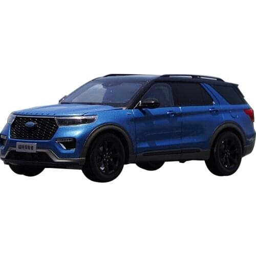 1:18 Scale 2020 Ford Explorer The Sixth-generation Car Model Alloy Diecast Toy Vehicle for Collectible Souvenir Display Gift