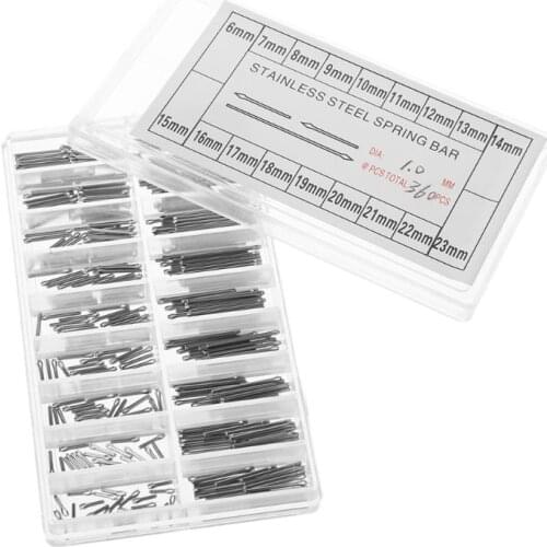 1 Set Watch Pins 1mm Diameter Stainless Steel Repair Tools Watch Strap Pin Accessories Multi Sizes Watchmaker Professional N7MF