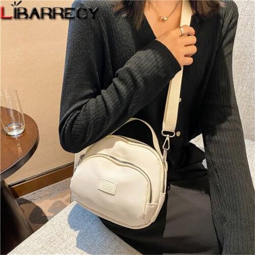 2021 Fashion Solid Color Design Ladies Mini Shoulder Bags Summer New Ladies Travel Bag High Quality Oxford Women Messenger Bags