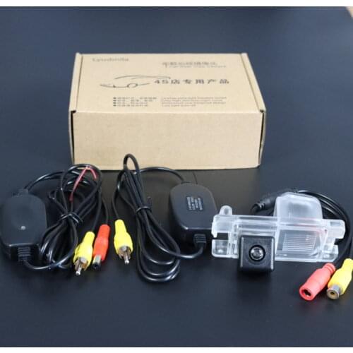 Wireless Parking Camera For Mitsubishi Triton L200 Strada Strakar Barbarian KJ KK KL 2015~2020 HD CCD Back up Rear view Camera