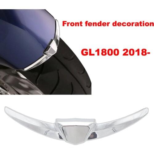 Motorcycle Front Fender Tip Case for Honda Goldwing GL1800 GL 1800 From 2018+ Chrome
