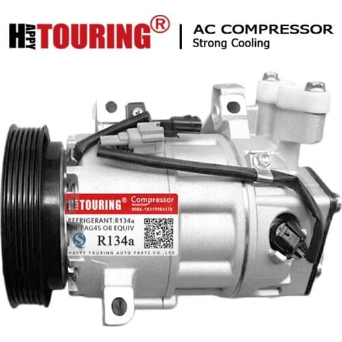 DCS17EC AC Compressor for RENAULT Laguna III 8200898810 8200898810A 8200720417 7711497037 Z0007226A Z0007226B Z0003234A