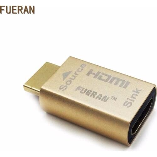FUERAN HDMI Pass-Through EDID Emulator for use with video splitters, Switches and Extenders