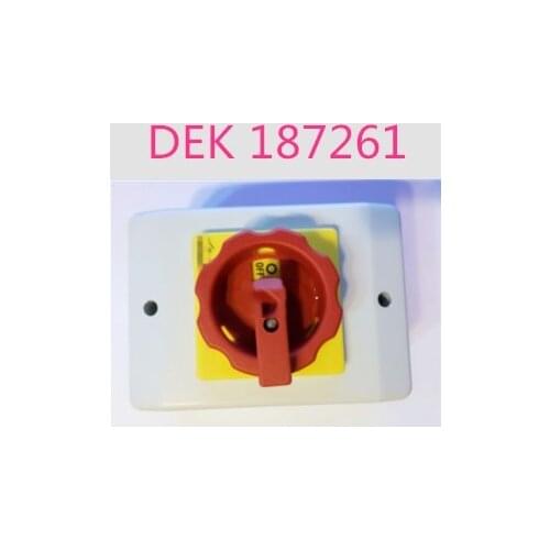 For DEK 187261 Printing Machine Power Main Switch ASM Original Brand New