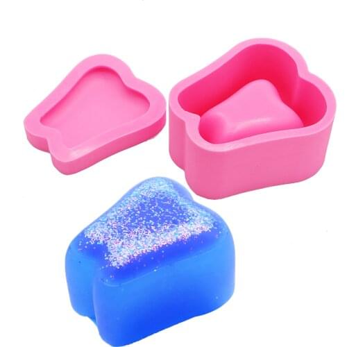 Tooth shape box Woman girl Jewelry storage box Silicone Molds DIY Jewelry mould Epoxy Resin Mold Custom DY0086