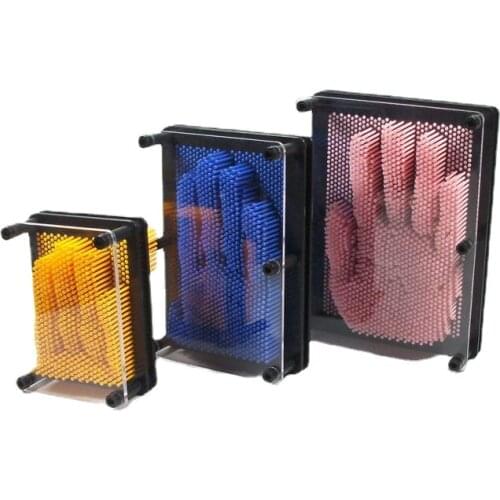 Square Plastic Handprint 3D Clone Hand Model Variety Needle Painting Stereo Needle Carving Painting