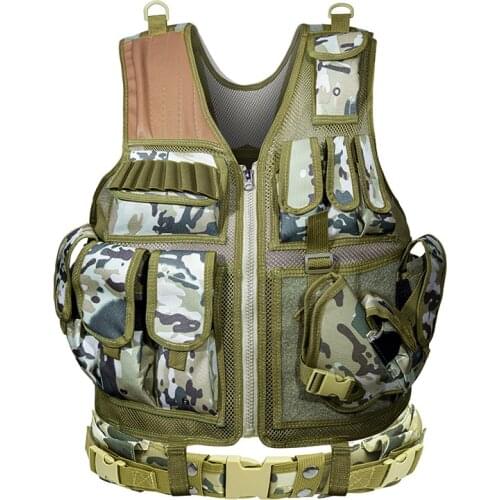 Hot Selling Fashion CS Training Vest Airsoft Military Combat Male Tactical Hunting Vest Army Adjustable Armor Outdoor Army