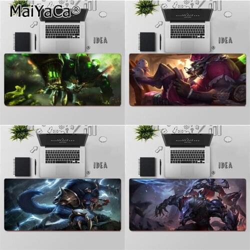 MaiYaCa Top Quality league of legends Warwick DIY Design Pattern Game mousepad Free Shipping Large Mouse Pad Keyboards Mat