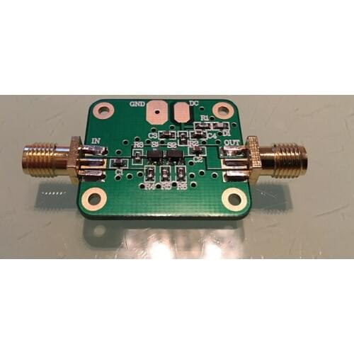 New 1pc 10KHz-1GHz output 10dBm RF high-frequency broadband amplifier