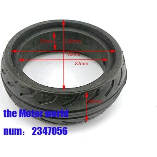 Rubber tire 4.6 inch or diameter 118mm solid tire fits Electric Balanced Car Electric Scooter Baby Carrier