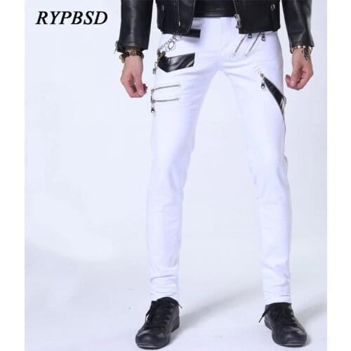 RYPBSD Mens Leather Pants China