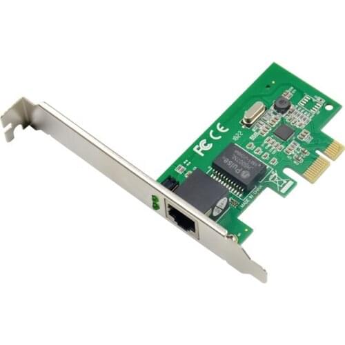PCI-E X1 Single port PCIe to RJ45 Gigabit Ethernet NIC network Card RTL 8111E chipset PCIE network Card