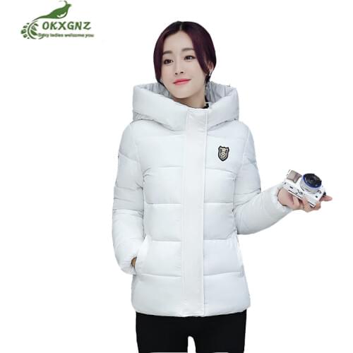 Winter new Down cotton Outerwear female short section Slim Thickening jacket coat women fashion warm coat clothes OKXGNZ AF299
