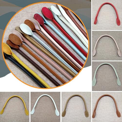 32cm New Long PU Leather Shoulder Bag Handle DIY Purse Strap Handbags Belts Strap Bags Accessory 2Pcs