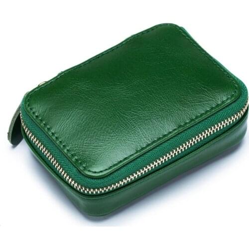 D0LF Travel Lipstick Cosmetic Case with Mirror Makeup Bag Pouch Travel Organizer