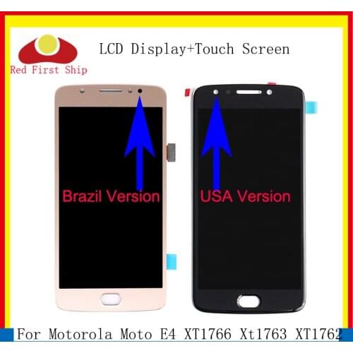 10Pcs/lot For Motorola Moto E4 XT1766 XT1763 XT1762 XT1767 LCD Display Touch Screen Digitizer Assembly E4 LCD Replacement