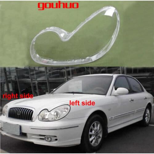 For Hyundai Sonata 2003 2004 2005 2006 2007 Transparent Cover Headlamps Glass Lampshade Headlight Housing Durable Rubber