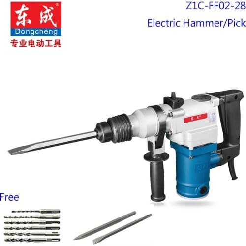 28mm Electric Hammer/Pick 960w Rotary Hammer 220-240v/50hz Light Electric Pick (Free 8pcs Drill Bit)