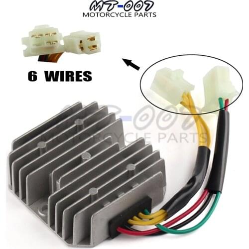 GY6 50 125 150cc Scooter Voltage Regulator Rectifier 6 Wires Chinese Moped SUNL JCL free shipping