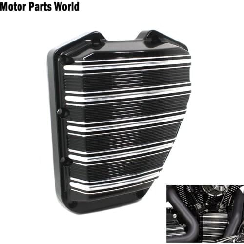 CNC Motorcycle Forged Cam Cover Black Aluminum For Harley Touring Road King Street Electra Glide Softail Breakout Dyna FLHTCU