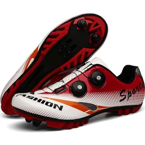 Cycling Shoes Road Mens Sneakers Mountain Bike Cleat Flat Shoes Mtb Women Bicycle Sneakers Road Cycling Footwear Spd
