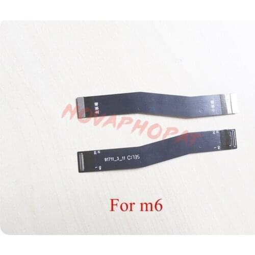 Novaphopat Mainboard Flex For Meizu M6 Motherboard Connect LCD Flex Cable Ribbon + Tracking