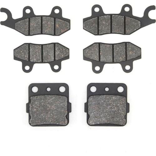 MEXITAL Motorcycle Brake Pads Front Rear for YFZ 450 S/T (2004-2005) 135-165-84