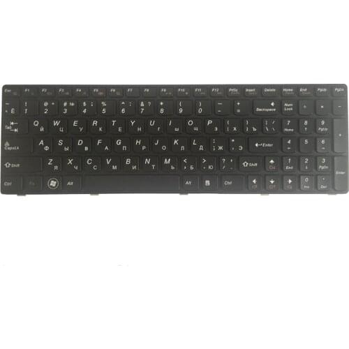 New RU laptop keyboard For Lenovo 25209763 25209793 25209734 Black Russian keyboard