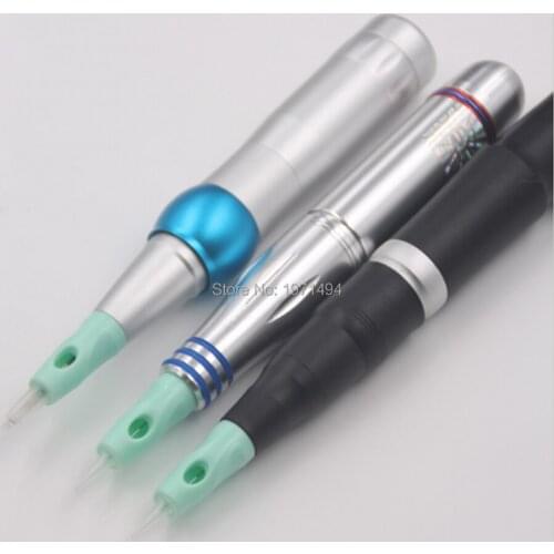 Newest green tattoo needles 1RL/3RL/5RL5F/7F permanent makeup lip/eyebrow/eyeliner needle for digital permanent makeup machine