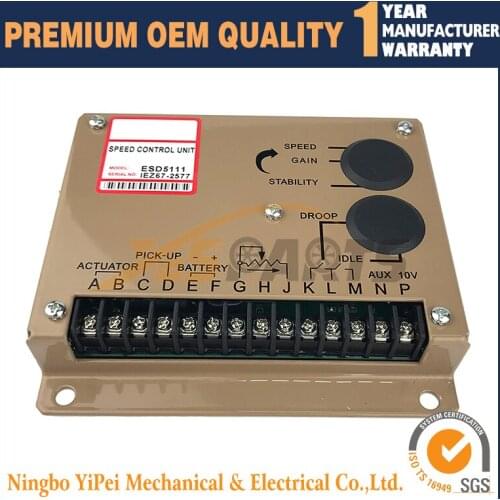 New Electronic Engine Speed Controller Governor ESD5111 Generator Genset Parts
