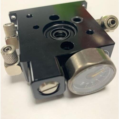 10Mpa Hydraulic Pump Connection Board With Pressure Regulating Valve Pressure Meter For RC Hydraulic Excavator Loader Parts