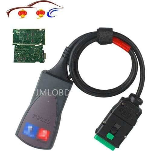 Top Quality Lexia Full Chip Lexia 3 V48 Diagbox V 7.65 PP2000C V25 Lexia3 Firmware For Citroen Peugeot Drop Fast Shipping