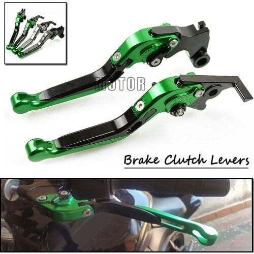 Motorcycle CNC Foldable Brake Clutch Levers For Kawasaki Z750 2007-2012 Z800 Z800E Version 2013-2017 Adjustable Fold Z 750 800 E