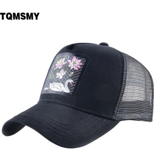 TQMSMY Classic Baseball Cap Women Outdoor Breathable Trucker Caps Men Fashion Hip Hop Bones Adjustable Snapback Dad Hats TME26