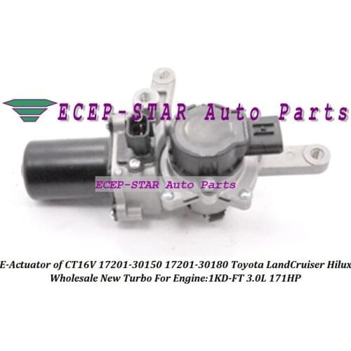 Turbo Electric Solenoid Actuator CT16V 17201-30181 1720130150 1720130180 For TOYOTA Hi-lux Landcruiser D4D 1KD-FTV 1KD 3.0L 2.5L