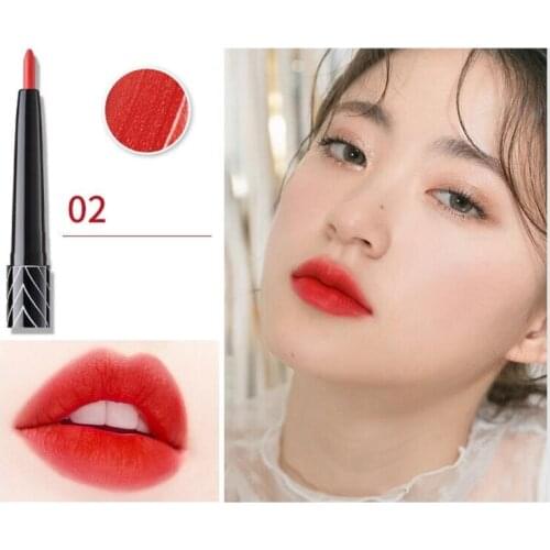 Waterproof Matte Lipstick Pencil Lip Liner Makeup Contour Tint Sexy Red Matte Long Lasting Moisturizer Lipliner Cosmetics