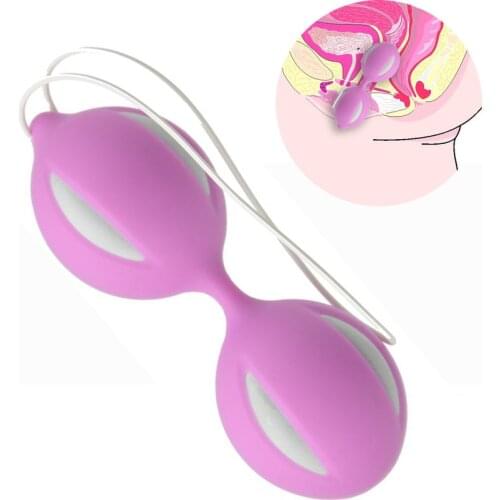 Female Smart Ben Wa Ball Weighted Female Kegel Vaginal Tight Exercise Training Ball Vibrators Adult Product Sex Toys For Women