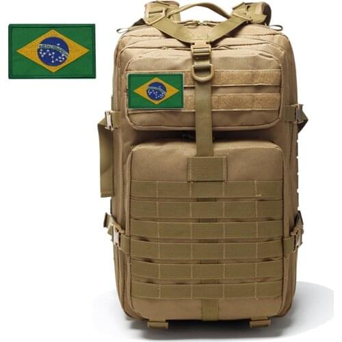 50L Capacity Men Army Military Tactical Large Backpack Waterproof Outdoor Sport Hiking Camping Hunting 3D Rucksack Bags For Men