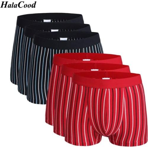 6Pcs/lot Hot Fashion Plus Size Cotton Underwear Boxer Men Sexy U Bulge Mens Underpant Male Cuecas Boxers Shorts Trunks For Man
