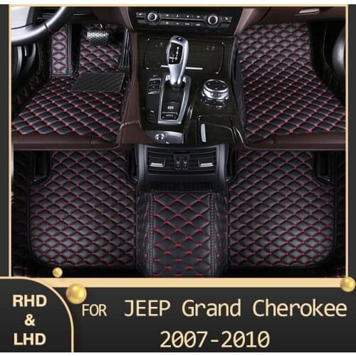 MIDOON Car floor mats for Jeep Grand Cherokee 2007 2008 2009 2010 Custom auto foot Pads