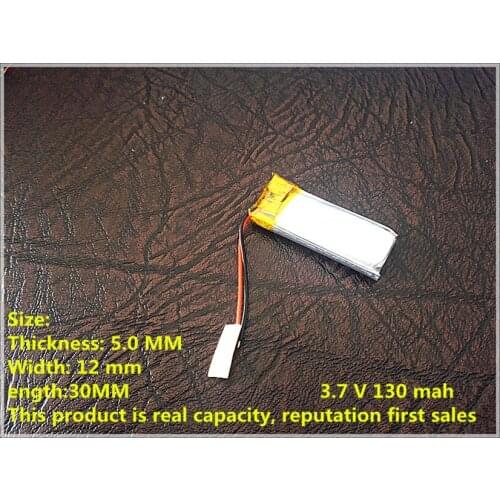 A product battery 3.7V 051230 501230 130mAh Iron General Remote control / remote control bidirectional