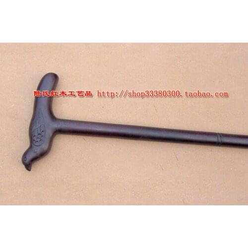 Auspicious * high-grade mahogany cane cane magpie red sandalwood rosewood Lushi lettering []