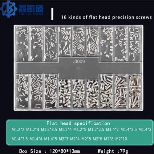 M3 Mechanical Screw Case Glasses Watch Notebook Accessories Screw Laptop Maintenance Mini Screw Case