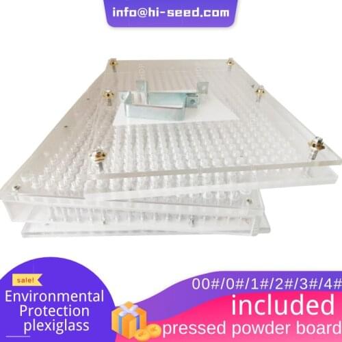 400 hole Capsule plate No. 00/0 /1 /2/3/4 capsule shell filling plate filling powder filling device