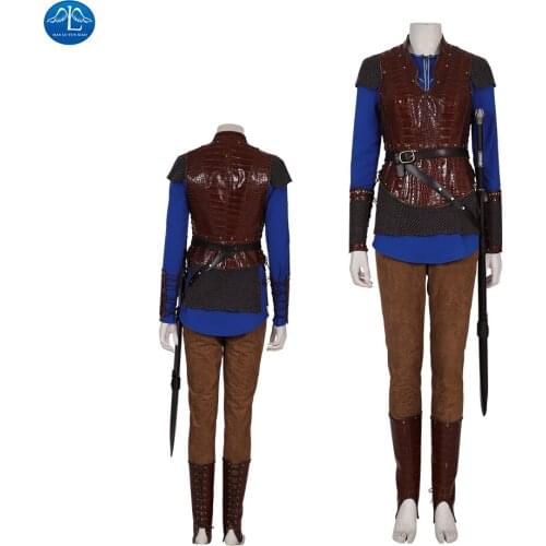Vikings Season 3 Lagertha Cosplay Katheryn Winnick Christmas Halloween Costume High Reduction Custome Made Costume For Women Kid