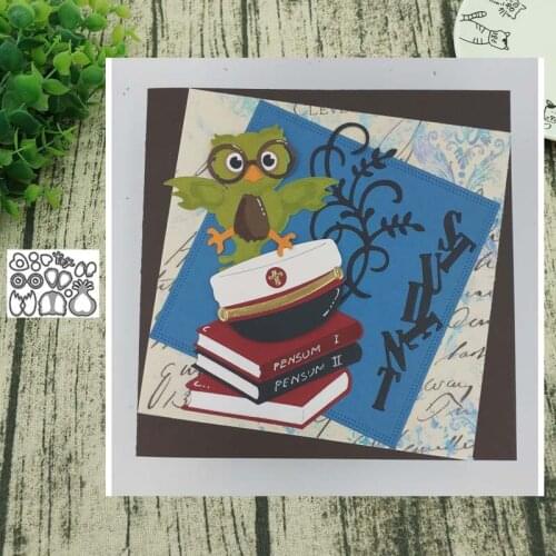 Metal Cutting dies owl cut Scrapbooking Paper Craft Handmade Card Punch Art Cutter Decorative Stencil