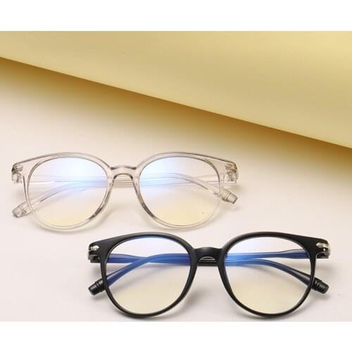 Fashion Mens Glasses Frame Fashion Computer Eyeglasses Frame Women Anti-blue Light Transparent Clear Eyeglasses Plastic Frame