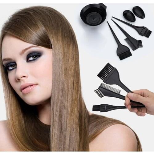 2019 Hair Dye Colouring Bowl Comb Brushes Tint Tool Set Hairdressing Salon kit Hairdressing Tool